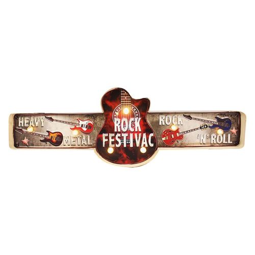 TEACHES FROM COLLECTION, "ROCK FESTIVAL" MODEL,IDEAL FOR BAR RESTAURAN,  LIGHT WITH LED, CM 60,5X20H
