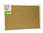 Whiteboard / bulletin board, cork, for pins, white wooden frame, cm 30x45